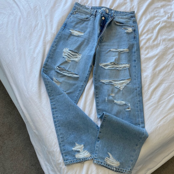 Lovers and Friends Ryan High Rise Straight Leg jeans - Picture 3 of 3